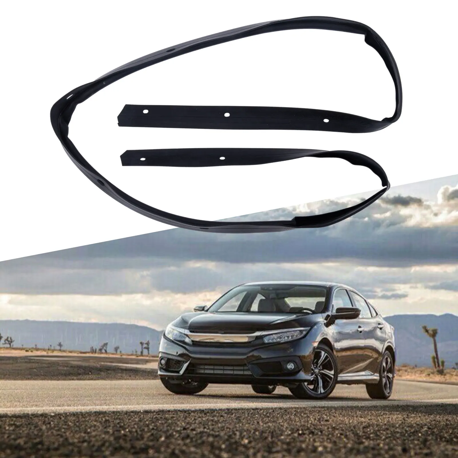 Rubber Hood Seal Gasket Replacement 74146-TBA-A01 For For For Civic 2016-2019 Car Hood Sealing Tape Front Cover Tape
Rubber Hood Seal Gasket Replacement 74146-TBA-A01 For For For Civic 2016-2019 Car Hood Sealing Tape Front Cover Tape