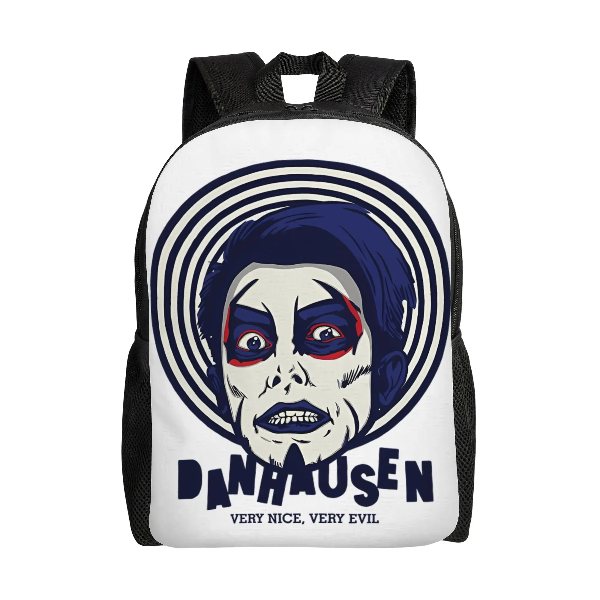Danhausen Very Nice Very Evil Backpack for Men Women Teenage Student Work Daypack College Canvas Bags Durable
Danhausen Very Nice Very Evil Backpack for Men Women Teenage Student Work Daypack College Canvas Bags Durable