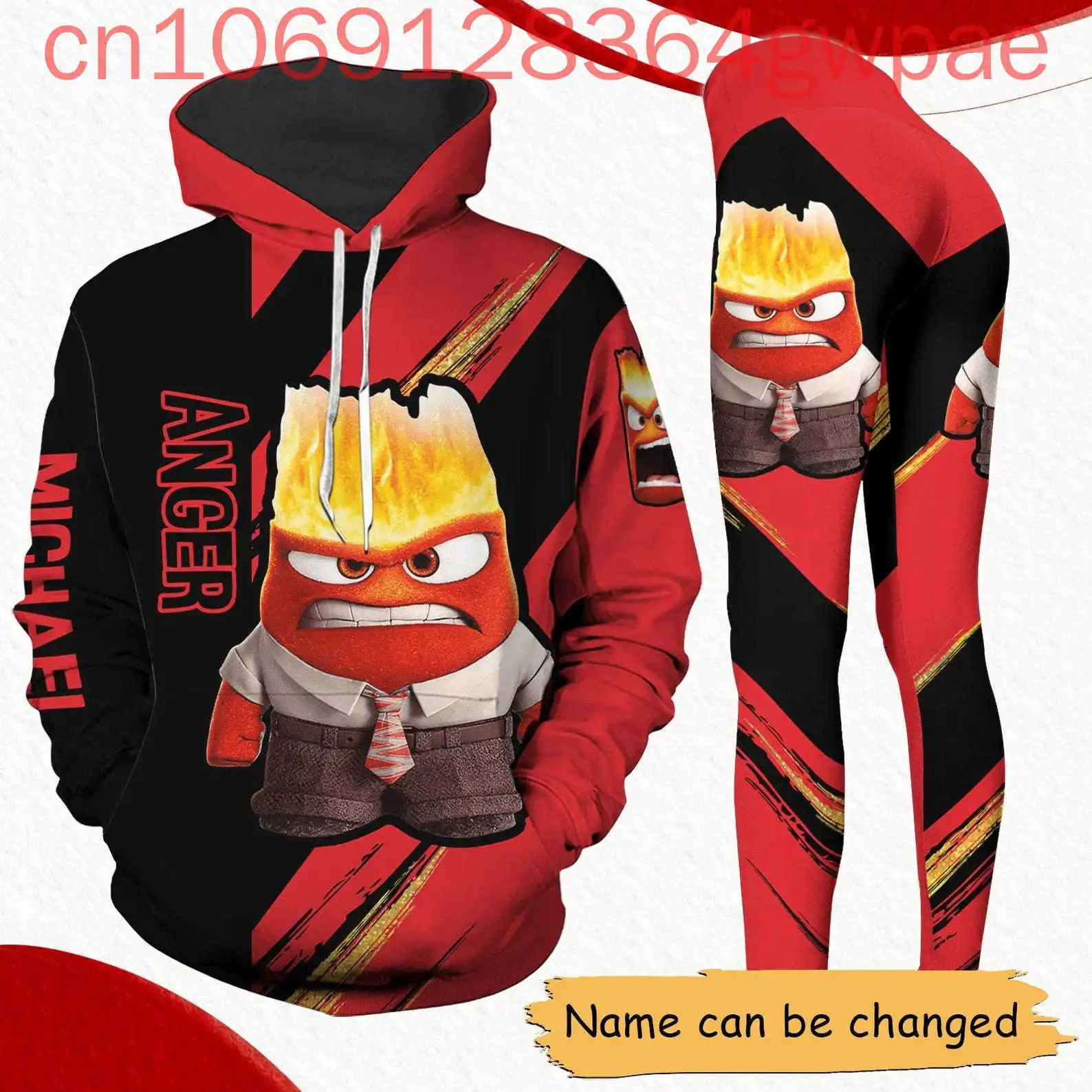 Personalized Disney Inside Out 3D Print Hoodie and Leggings Suit Women's Sweatshirts Yoga Pants Sweatpants Fashion Tracksuit Set
Personalized Disney Inside Out 3D Print Hoodie and Leggings Suit Women's Sweatshirts Yoga Pants Sweatpants Fashion Tracksuit Set