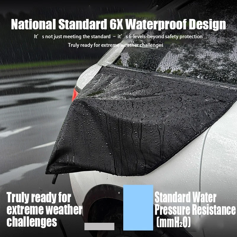 MOBIDEA Black EV Charging Port Rain Cover Waterproof Outdoor Protector for Electric Car Charger Gun
MOBIDEA Black EV Charging Port Rain Cover Waterproof Outdoor Protector for Electric Car Charger Gun