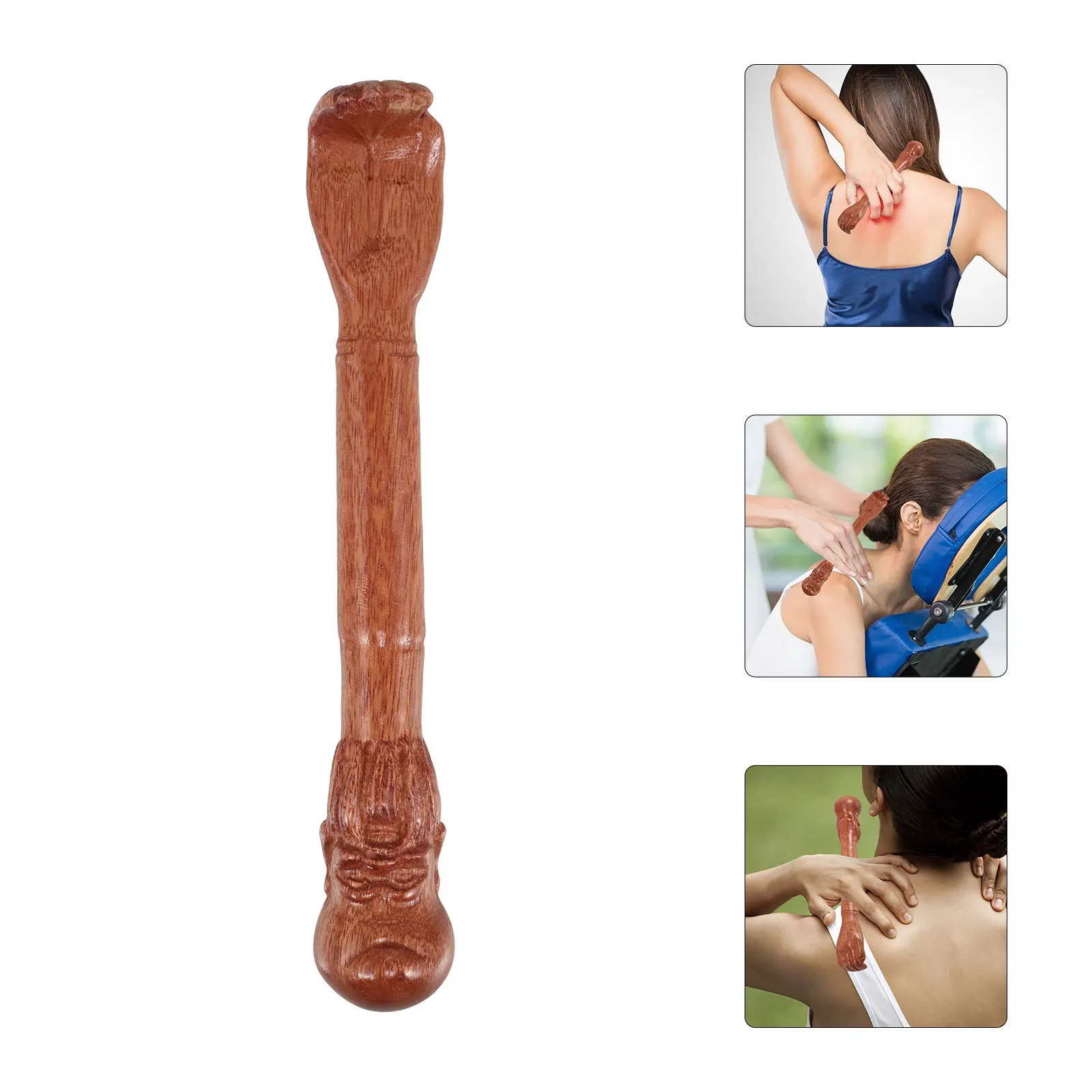 Wooden Back Scratcher Heavy Duty Long Handle Multi-Functional Manual Massage Tool for Head Back Legs Home Travel Itch Relief
Wooden Back Scratcher Heavy Duty Long Handle Multi-Functional Manual Massage Tool for Head Back Legs Home Travel Itch Relief