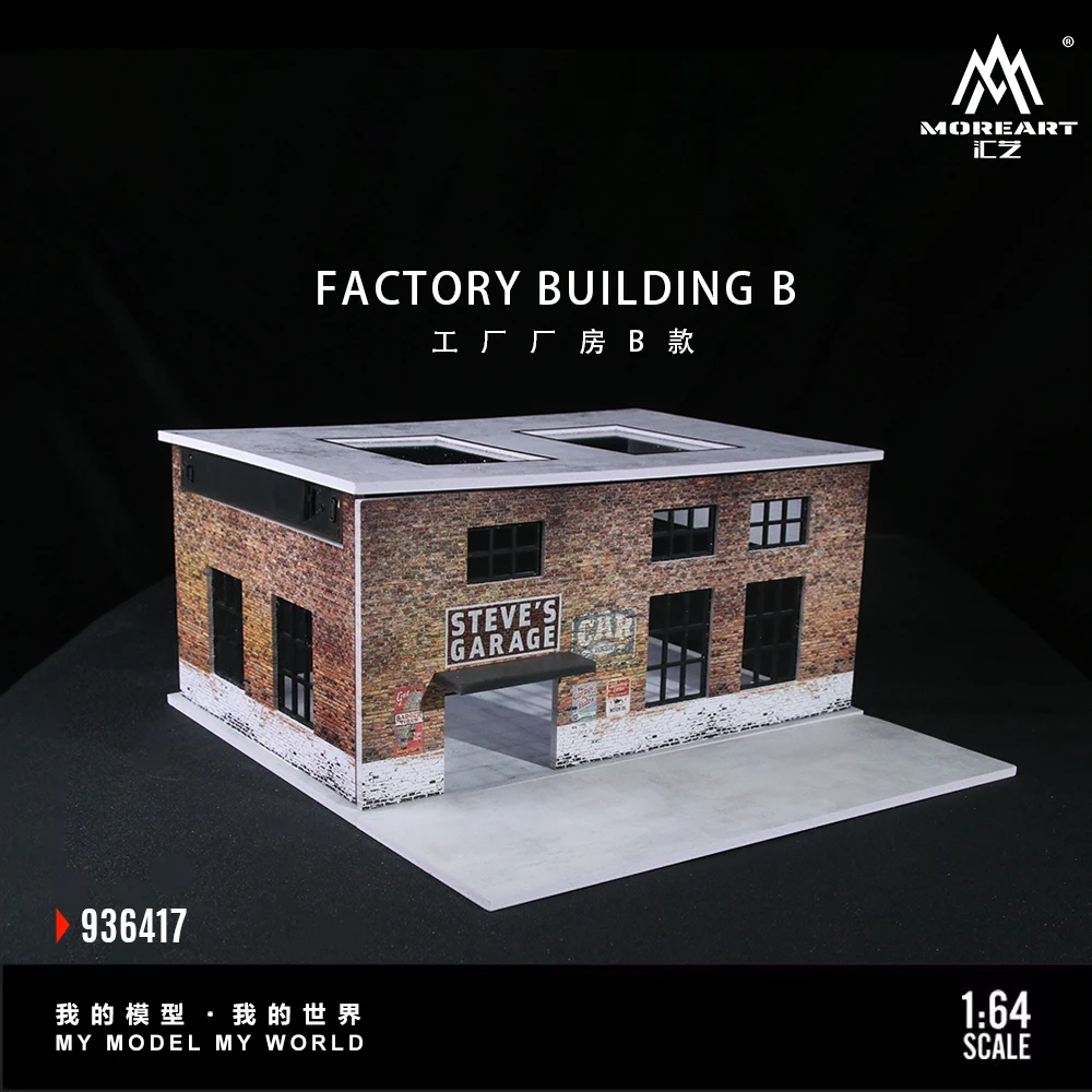 More Art 1:64 Factory B Series Parking Lot Diorama, Lighting Version Diorama for Display&Collection&Gift
More Art 1:64 Factory B Series Parking Lot Diorama, Lighting Version Diorama for Display&Collection&Gift