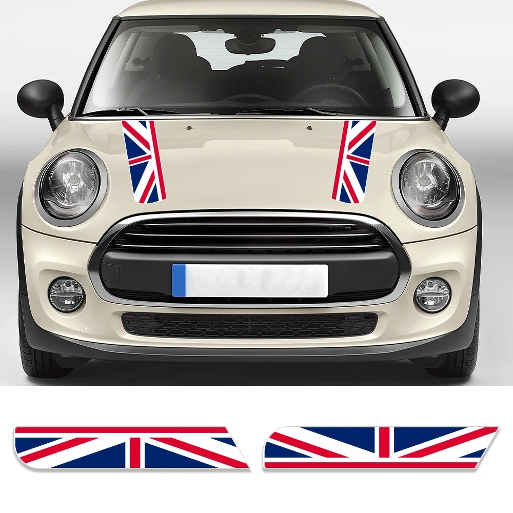 2 шт. премиум-класса наклейки-полоски с флагом Великобритании для капота MINI Cooper, декоративные аксессуары для экстерьера двигателя General Motors
2 шт. премиум-класса наклейки-полоски с флагом Великобритании для капота MINI Cooper, декоративные аксессуары для экстерьера двигателя General Motors