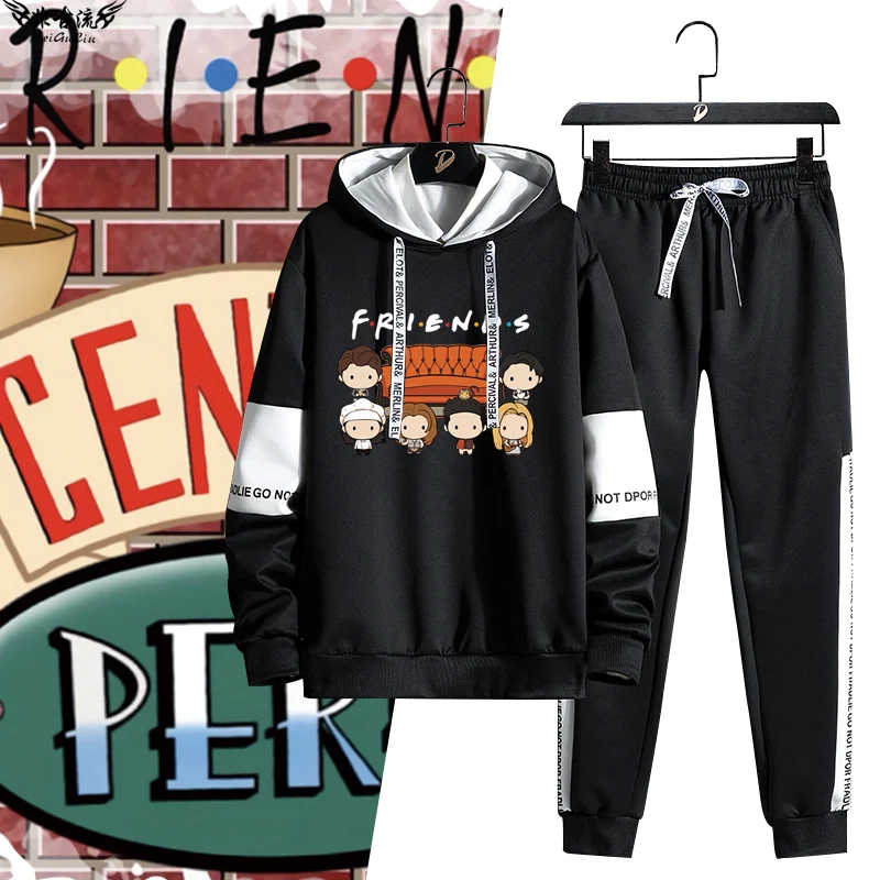 Central Park Cafe Friends TV Show Men's Sweatshirt Pants Set Autumn Winter Fashion Clothes Long Sleeve Long Pants for Teens
Central Park Cafe Friends TV Show Men's Sweatshirt Pants Set Autumn Winter Fashion Clothes Long Sleeve Long Pants for Teens