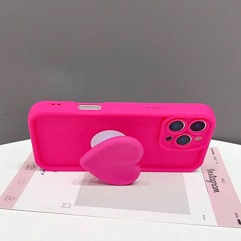Luxury Solid Color Phone Case For iPhone 17 Pro Max 16 15 14 13 12 11 Pro 17E 17 Air XR XS With Love Heart Stand Silicone Cover
Luxury Solid Color Phone Case For iPhone 17 Pro Max 16 15 14 13 12 11 Pro 17E 17 Air XR XS With Love Heart Stand Silicone Cover