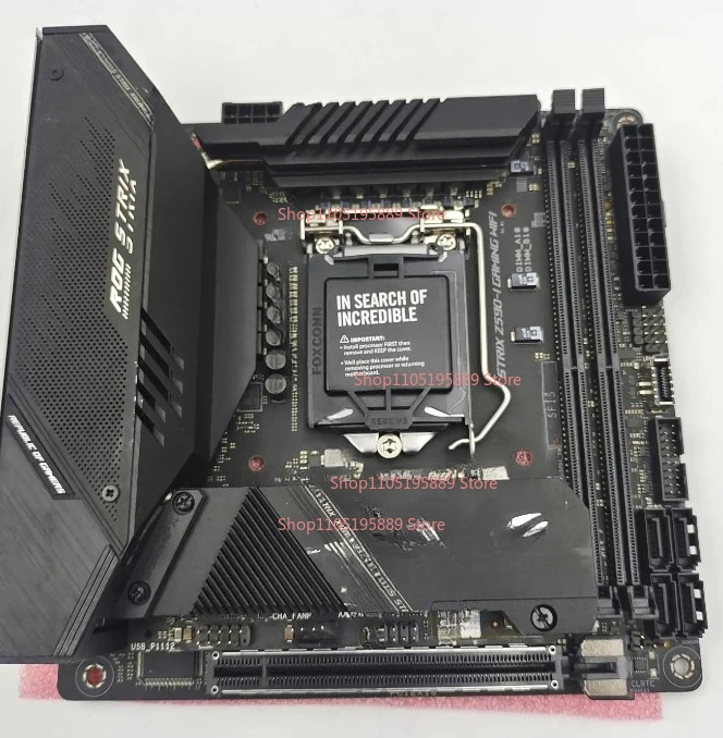 Материнская плата ASUS STRIX Z590-I GAMING WiFi поддерживает 1200 контактов, 11-е поколение.
Материнская плата ASUS STRIX Z590-I GAMING WiFi поддерживает 1200 контактов, 11-е поколение.