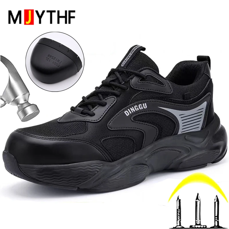 Men Security shoes Work Sneakers Steel toe shoes Anti-smash Anti puncture Indestructible shoes Safety Boots Protection Shoes
Men Security shoes Work Sneakers Steel toe shoes Anti-smash Anti puncture Indestructible shoes Safety Boots Protection Shoes