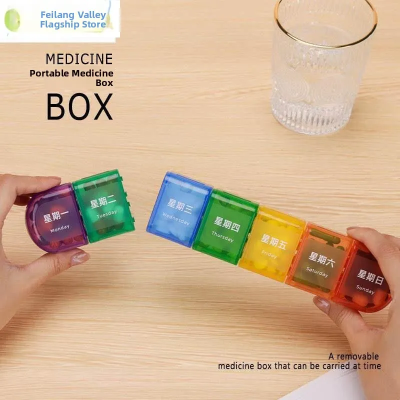 Portable Emergency Medicine Box Large Capacity Seven Day Week Heart Saver Pill Box Travel Organizer Storage Case
Portable Emergency Medicine Box Large Capacity Seven Day Week Heart Saver Pill Box Travel Organizer Storage Case