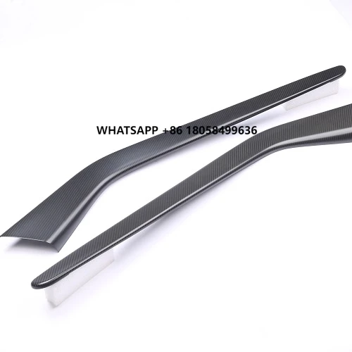 Car Parts Real Carbon Fiber Center Console Side Panel Trims 2 Pcs for Model 3 & Y 2019+
Car Parts Real Carbon Fiber Center Console Side Panel Trims 2 Pcs for Model 3 & Y 2019+