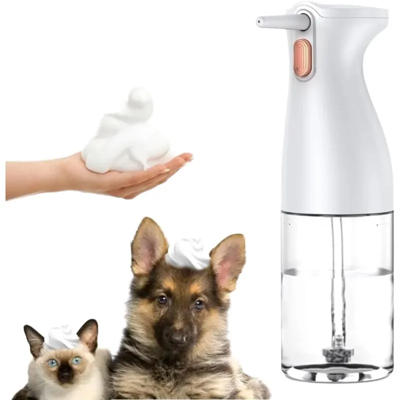 Modern Portable Eco-Friendly ABS Dog Washer Shampoo Spray Duck Pet Foaming Automatic Foam Machine Stocked Cleaning Grooming
Modern Portable Eco-Friendly ABS Dog Washer Shampoo Spray Duck Pet Foaming Automatic Foam Machine Stocked Cleaning Grooming