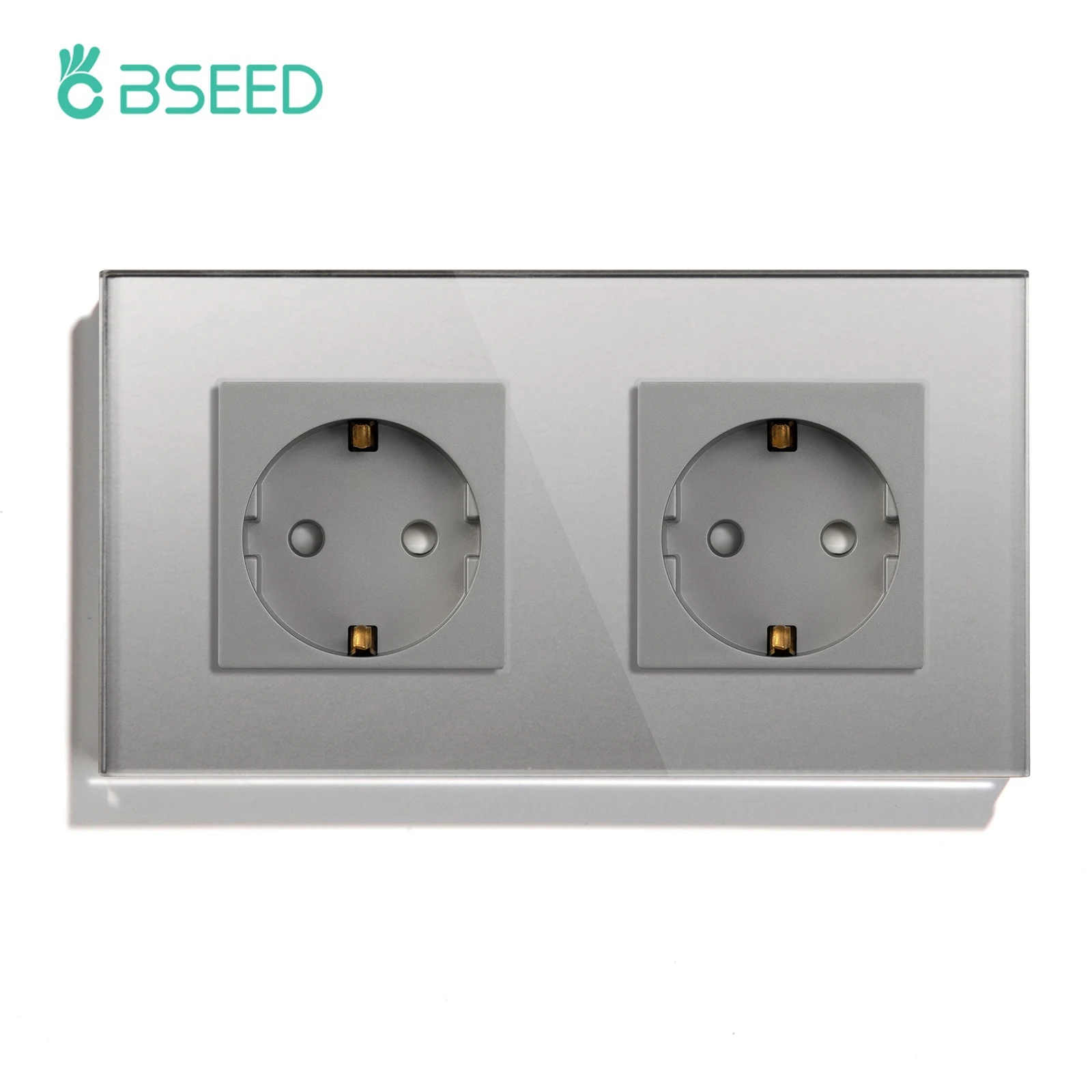 BSEED EU Wall Socket Glass Power Outlets Electrical Plug Wall Mounted For Home Office Bedroom 250v 16A
BSEED EU Wall Socket Glass Power Outlets Electrical Plug Wall Mounted For Home Office Bedroom 250v 16A