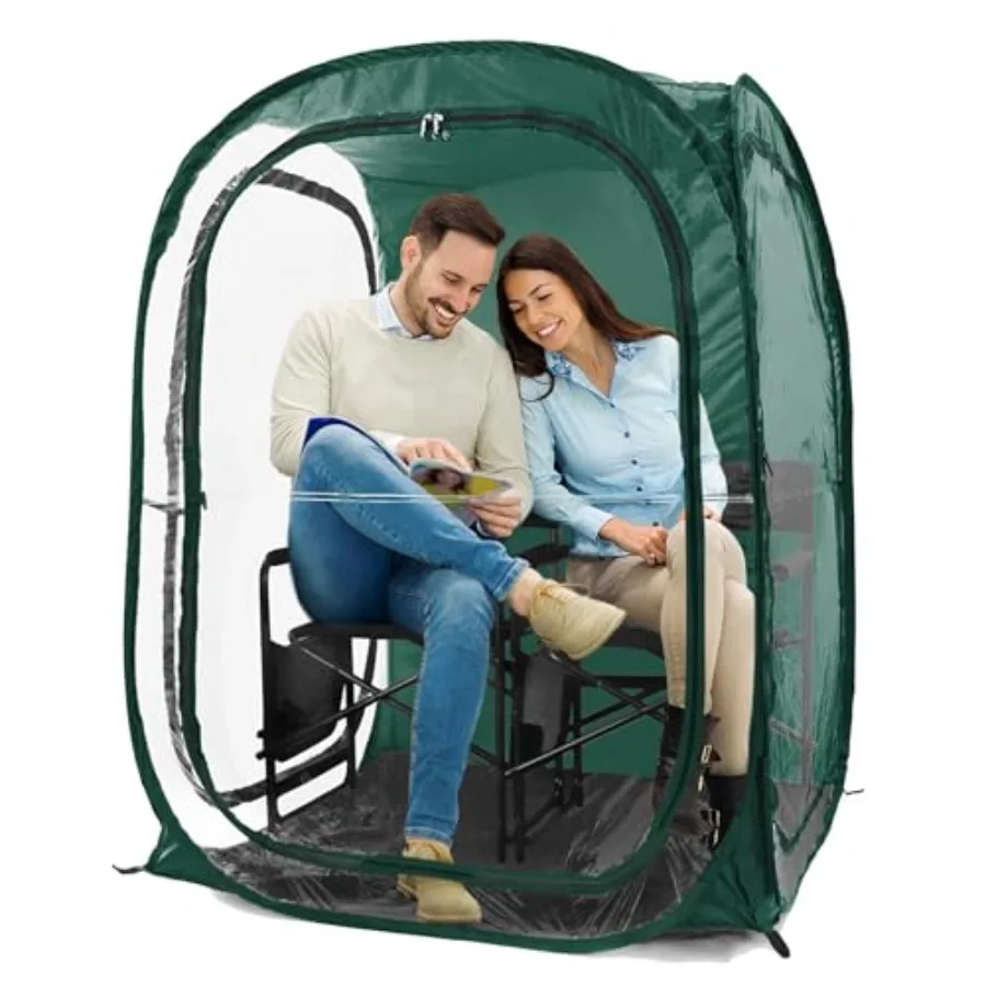 WeatherPod Pop-Up Sports Tent 1-2 Person Instant Setup MyPod Original Shark Tank All-Weather Pod Shelter for Outdoor Sports Rai
WeatherPod Pop-Up Sports Tent 1-2 Person Instant Setup MyPod Original Shark Tank All-Weather Pod Shelter for Outdoor Sports Rai