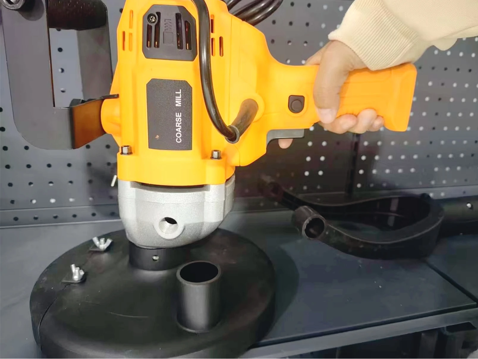 Concrete Grinder for Floor Wall Slab for Multifunctional Handheld Small Grinding Machine Dust Free No Dead Angle Angle
Concrete Grinder for Floor Wall Slab for Multifunctional Handheld Small Grinding Machine Dust Free No Dead Angle Angle