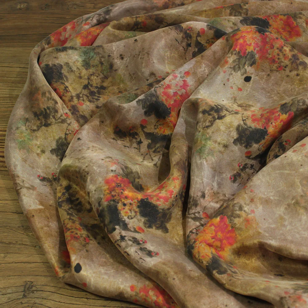 Vana Home New Copper Ammonia Silk Printed Double-Sided Effect irt Dring Material Fabric Fraant Dra Cloth for Clothing
Vana Home New Copper Ammonia Silk Printed Double-Sided Effect irt Dring Material Fabric Fraant Dra Cloth for Clothing