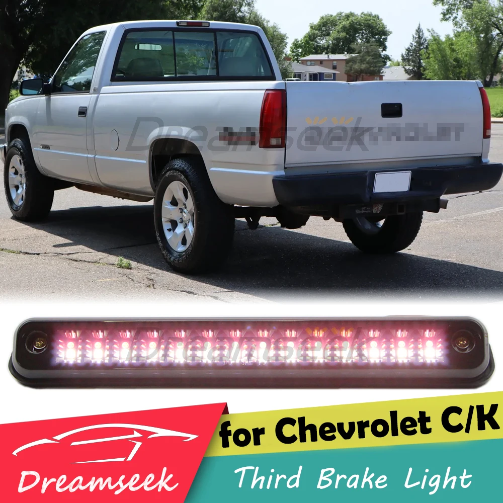 Светодиодный третий 3-й стоп-сигнал для Chevy Chevrolet GMC C/K 1500 2500 3500 1994-2000, задний стоп-сигнал на крыше автомобиля, дымовая линза
Светодиодный третий 3-й стоп-сигнал для Chevy Chevrolet GMC C/K 1500 2500 3500 1994-2000, задний стоп-сигнал на крыше автомобиля, дымовая линза