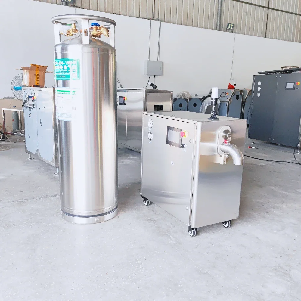 Professional CO2 Dry Ice Pelletizer Stainless Steel Machine for Industrial Cryogenic Cleaning Cold Chain Dry Ice Production Unit
Professional CO2 Dry Ice Pelletizer Stainless Steel Machine for Industrial Cryogenic Cleaning Cold Chain Dry Ice Production Unit