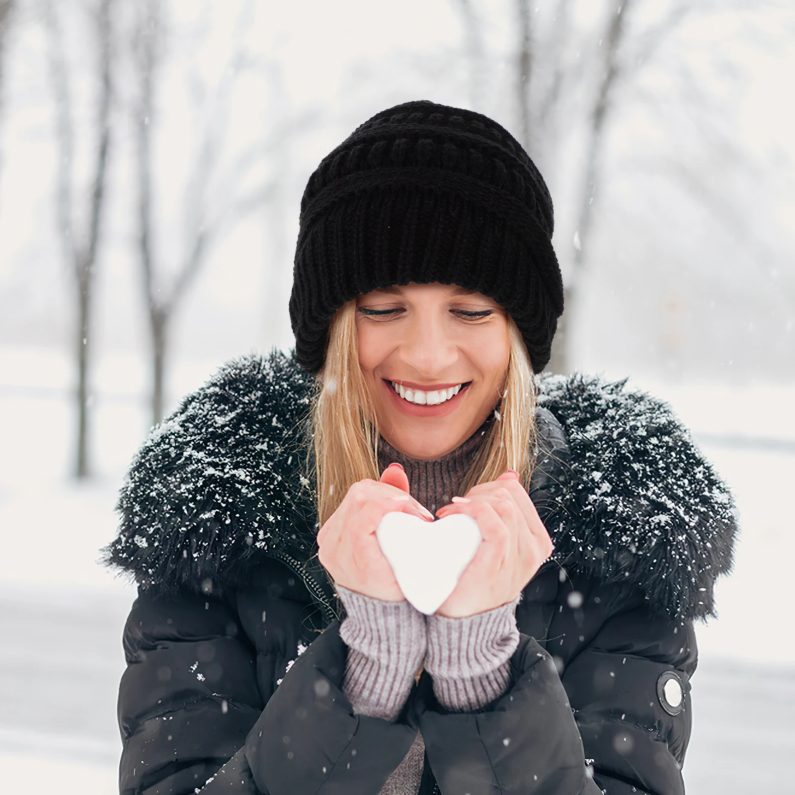 Winter Knitted Beanie Hat Women Acrylic Fiber Warm Cap Brimless Simple Color Winter Caps Beanie Hat for Women Unisex Hats
Winter Knitted Beanie Hat Women Acrylic Fiber Warm Cap Brimless Simple Color Winter Caps Beanie Hat for Women Unisex Hats