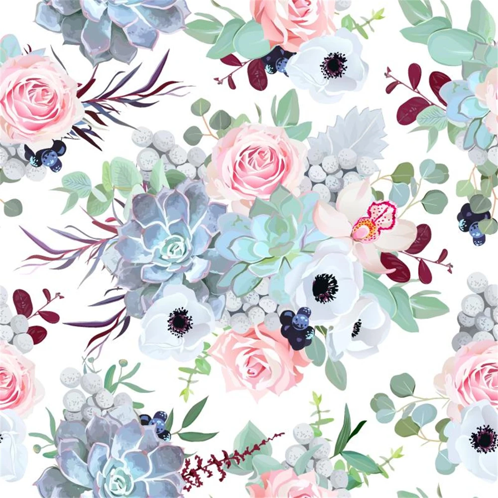 Custom pastoral Flower Wallpaper Bedroom 3d wallpaper living room small pink flowers photo 3D mural Wall paper Home Decoration
Custom pastoral Flower Wallpaper Bedroom 3d wallpaper living room small pink flowers photo 3D mural Wall paper Home Decoration
