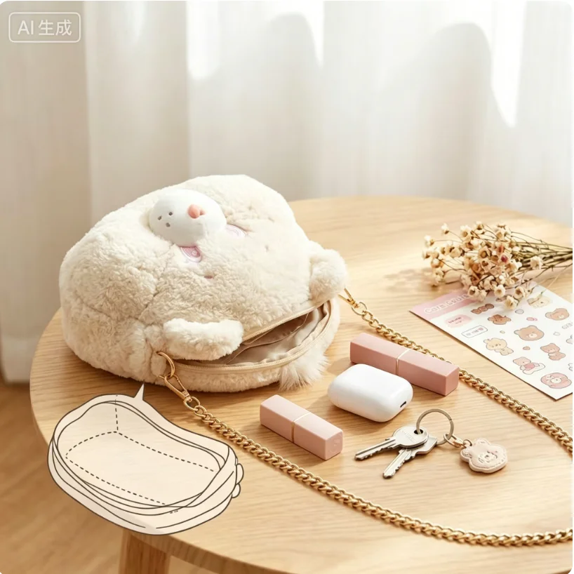 Care Bears 20cm Plush Crossbody Bag Cute 3D Bear Head Chain Bag Kawaii Fluffy Purse Cartoon Shoulder Bag for Girl Kids Bag Gift
Care Bears 20cm Plush Crossbody Bag Cute 3D Bear Head Chain Bag Kawaii Fluffy Purse Cartoon Shoulder Bag for Girl Kids Bag Gift
