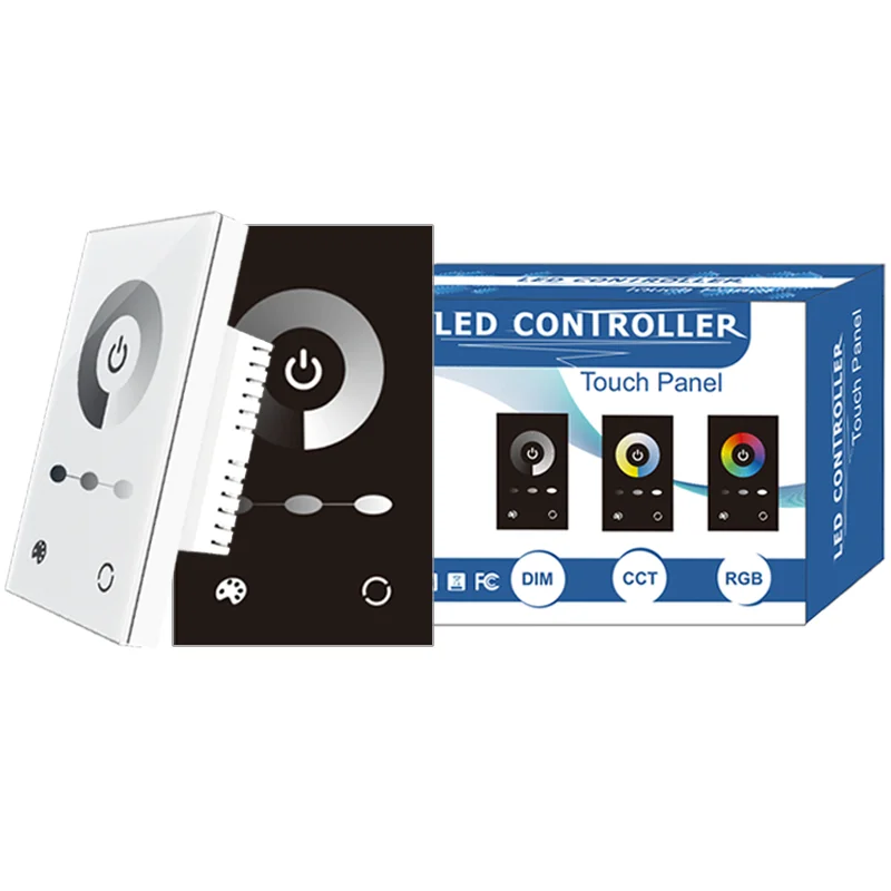 LED DimmerController touch knob dimmer CCT RGB DC12V-24V 6A Wall Mounted Panel Wall switch Wireless controller
LED DimmerController touch knob dimmer CCT RGB DC12V-24V 6A Wall Mounted Panel Wall switch Wireless controller