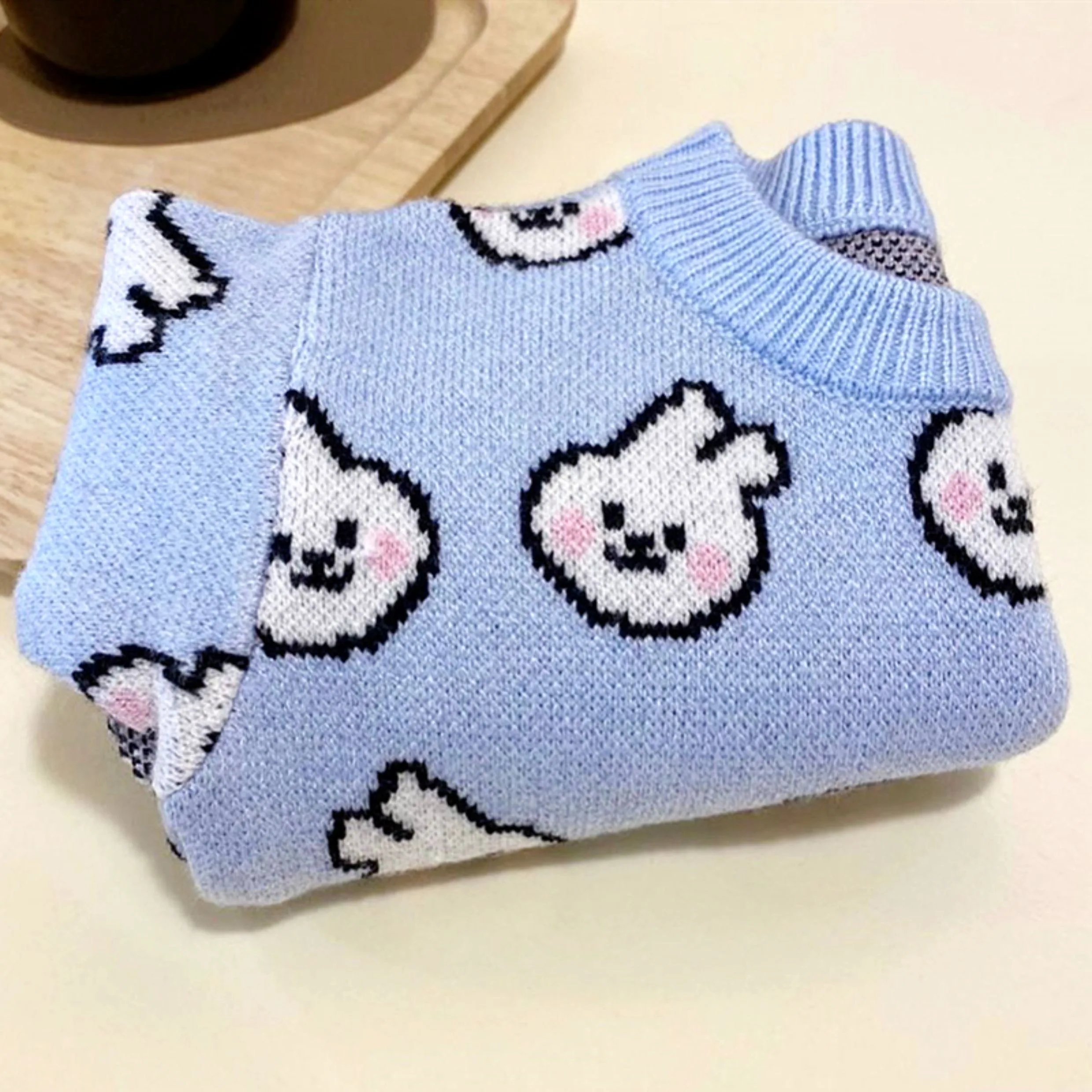 Fashion Rabbit Pattern Dog Clothes Pet Sweater Autumn and Winter Teddy Warm Knit Sweater for Small Dogs Casual
Fashion Rabbit Pattern Dog Clothes Pet Sweater Autumn and Winter Teddy Warm Knit Sweater for Small Dogs Casual
