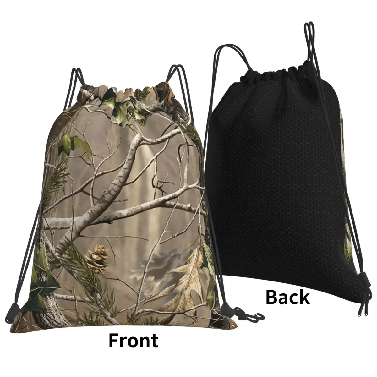 Real Tree Mossy Oak Backpacks Portable Drawstring Bundle Pocket Sundries Bag Book Bags for Travel Students
Real Tree Mossy Oak Backpacks Portable Drawstring Bundle Pocket Sundries Bag Book Bags for Travel Students