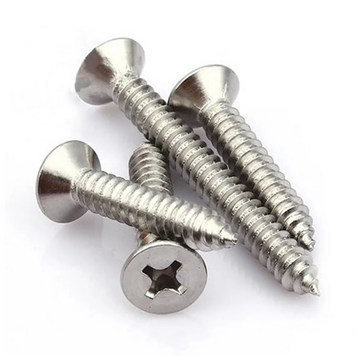 10Pcs M4 304 Stainless Steel Cross Recessed Countersunk Flat Head Phillips Tapping Screws Wood Screw
10Pcs M4 304 Stainless Steel Cross Recessed Countersunk Flat Head Phillips Tapping Screws Wood Screw