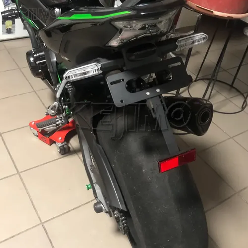 Motorcycle License Plate Holder Rear Tail Tidy Fender Eliminator Kit Bracket For KAWASAKI Z900/SE H2 / SE /Performance 2020-2026
Motorcycle License Plate Holder Rear Tail Tidy Fender Eliminator Kit Bracket For KAWASAKI Z900/SE H2 / SE /Performance 2020-2026