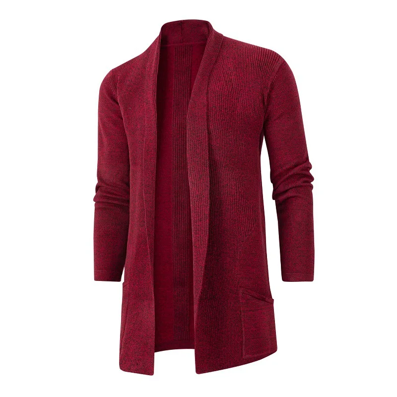 Cardigan pocket 2023 autumn and winter new cashmere padded warm casual men's knitted sweater coat
Cardigan pocket 2023 autumn and winter new cashmere padded warm casual men's knitted sweater coat