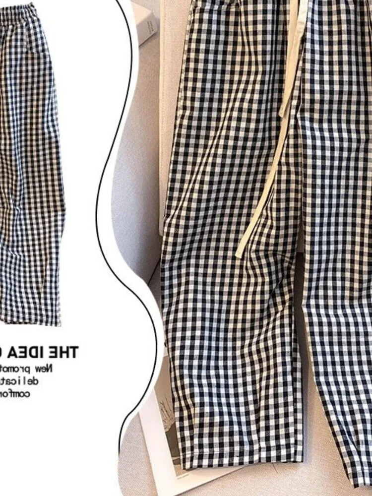 Женские модные брюки-кюлоты больших размеров с высокой талией, в клетку, повседневные, летние, 2300 Pou
Женские модные брюки-кюлоты больших размеров с высокой талией, в клетку, повседневные, летние, 2300 Pou