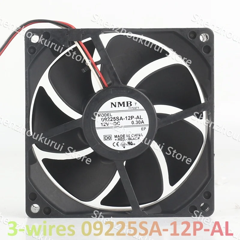 New NMB DC 12V 0.30A AC EC 9CM 3-wire 09225SA-12P-AL Cooling fan 9025 Chassis High air volume power supply
New NMB DC 12V 0.30A AC EC 9CM 3-wire 09225SA-12P-AL Cooling fan 9025 Chassis High air volume power supply