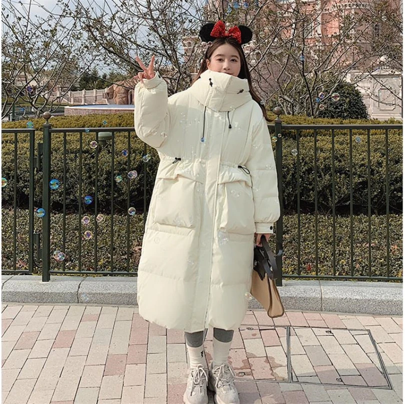 Hooded Loose Down Cotton Padded Long Parkas Women Winter 2023 Korean Style Elegant Thick Warm Padded Coat Female Outwear Y3167
Hooded Loose Down Cotton Padded Long Parkas Women Winter 2023 Korean Style Elegant Thick Warm Padded Coat Female Outwear Y3167