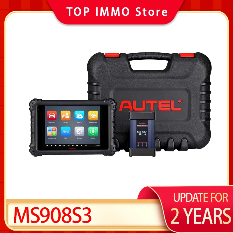 Autel MaxiSys MS908S3 Auto Diagnostic Tool 2 years of free updates
Autel MaxiSys MS908S3 Auto Diagnostic Tool 2 years of free updates
