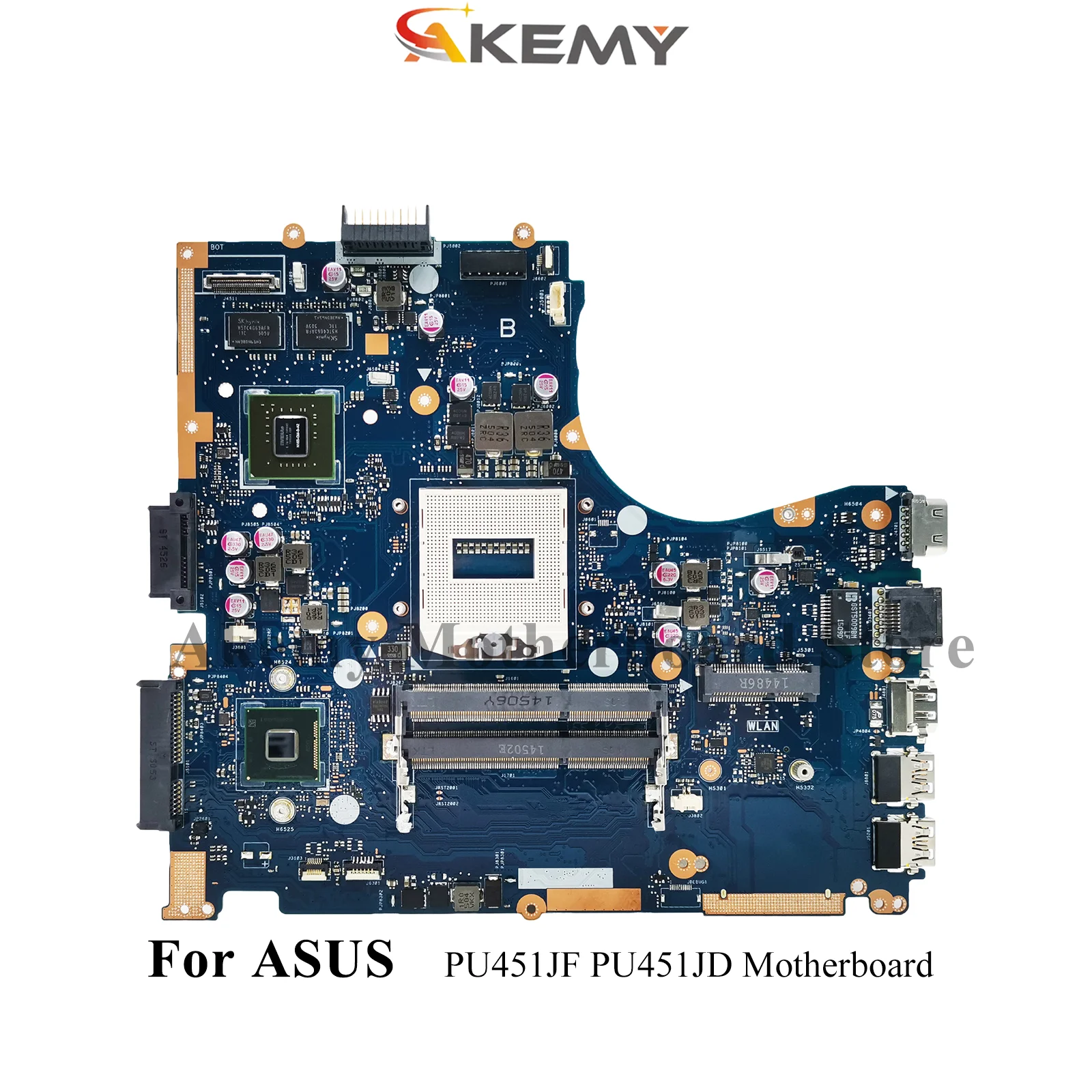 PU451JF Laptop Motherboard For ASUS VivoBook PU451JD PU451J PU451JF Notebook Mainboard in stock 100% tests OK fast shipping
PU451JF Laptop Motherboard For ASUS VivoBook PU451JD PU451J PU451JF Notebook Mainboard in stock 100% tests OK fast shipping