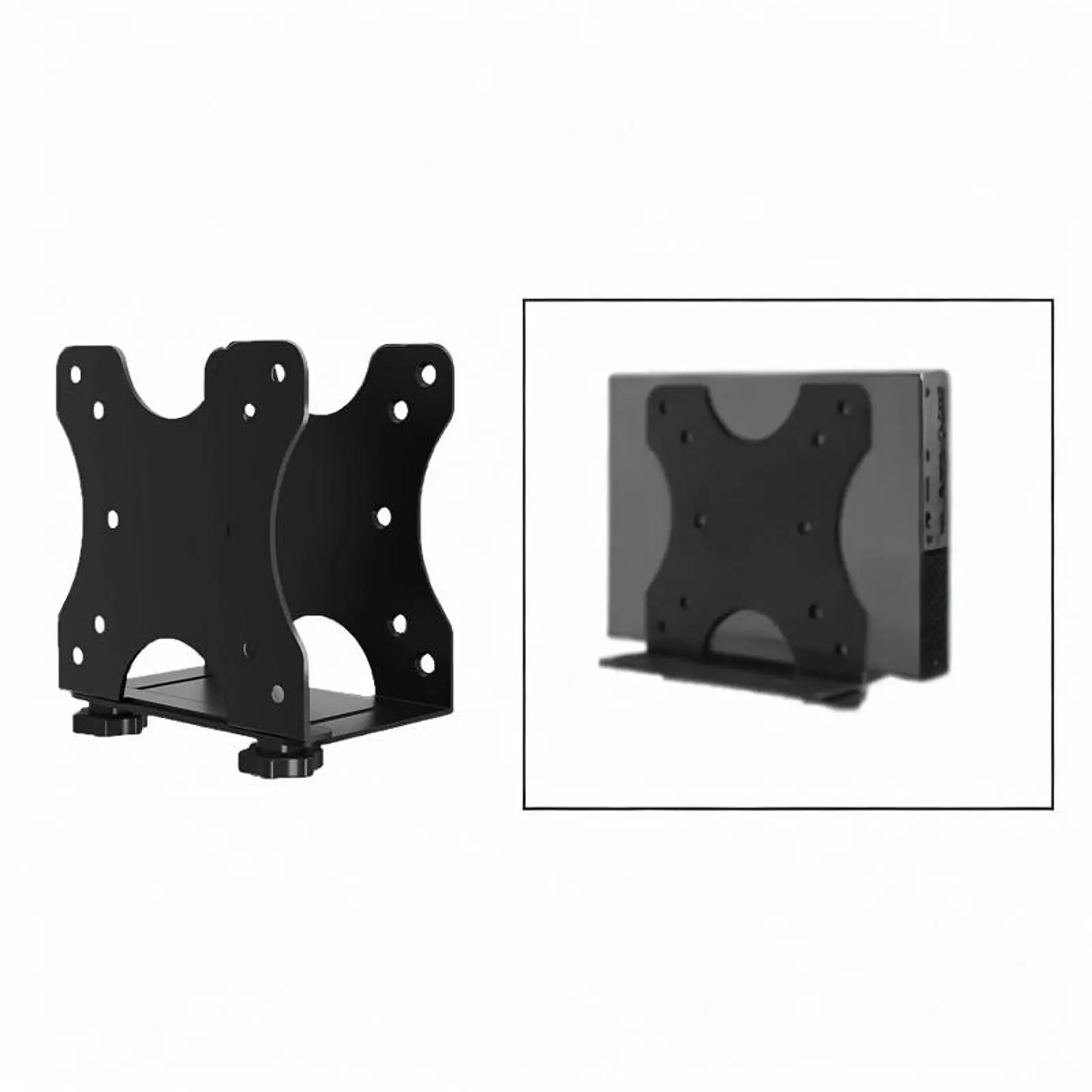 Mini PC Mount Mini CPUs Mount Easy Installation Wall Mount Thin Client Mount Bracket Desk Mount for VESA Monitor Arm Adapter
Mini PC Mount Mini CPUs Mount Easy Installation Wall Mount Thin Client Mount Bracket Desk Mount for VESA Monitor Arm Adapter