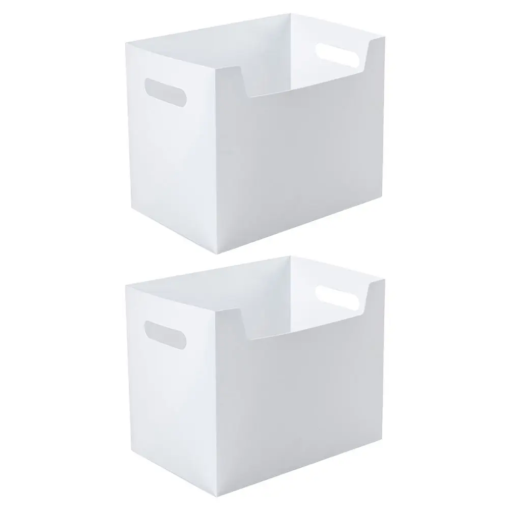 2Pcs Household Book Holders Dual Handle Plastic Storage Boxes for Books Magazines Files Desktop Adornment Modern Office Decor
2Pcs Household Book Holders Dual Handle Plastic Storage Boxes for Books Magazines Files Desktop Adornment Modern Office Decor