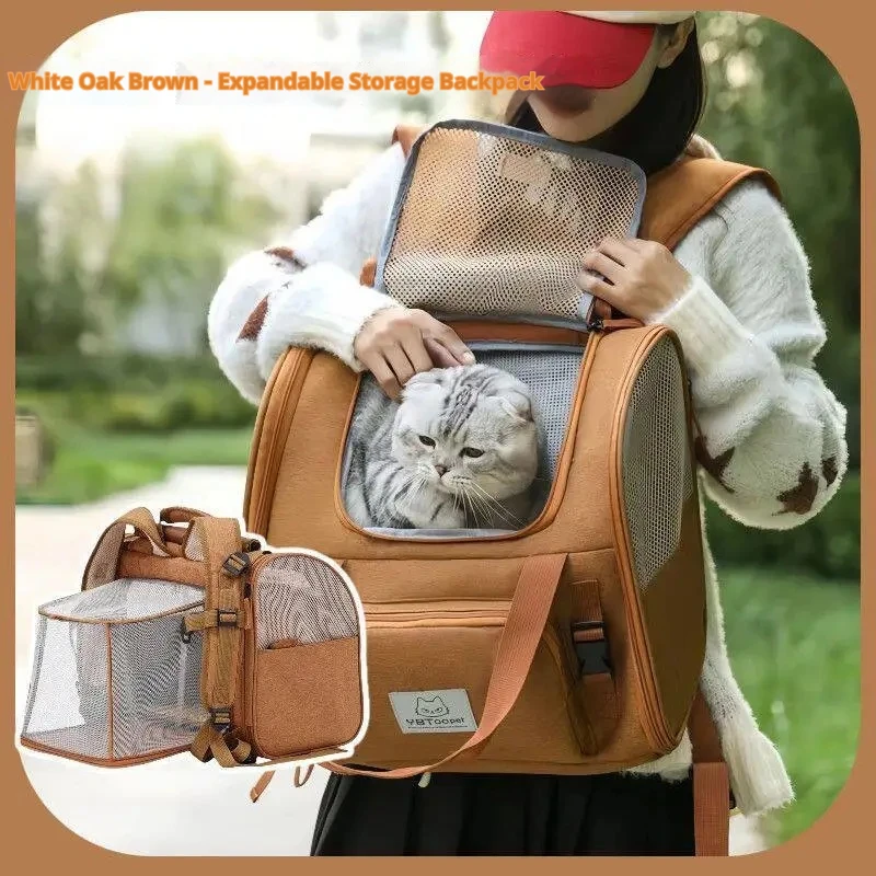 Breathable Expandable Pet Backpack Foldable Large Space Outdoor Travel Bag Deform-resistant Portable Carrier for Cats Small Dogs
Breathable Expandable Pet Backpack Foldable Large Space Outdoor Travel Bag Deform-resistant Portable Carrier for Cats Small Dogs
