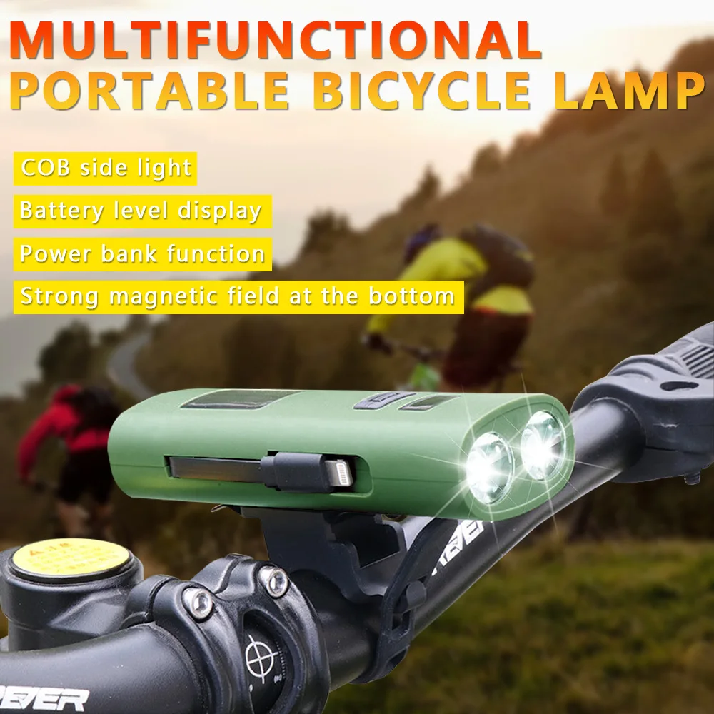 Portable Bright Cycling Light Rechargeable Magnetic Work Light Outdoor Fishing Hat Clip Headlamp 6 Modes Emergency Power Bank
Portable Bright Cycling Light Rechargeable Magnetic Work Light Outdoor Fishing Hat Clip Headlamp 6 Modes Emergency Power Bank