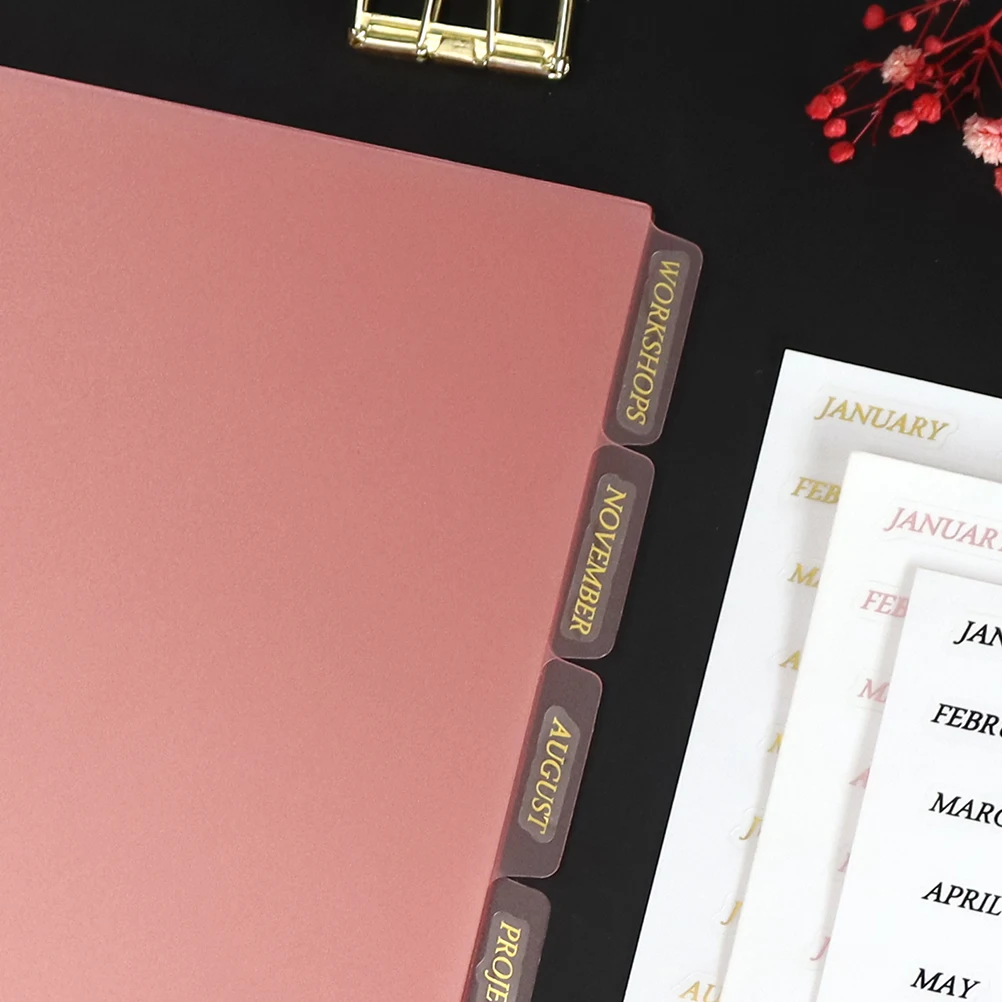 Divider Tabs Dividing Page Bezel Binder Separator Detachable School Dividers for Binders
Divider Tabs Dividing Page Bezel Binder Separator Detachable School Dividers for Binders