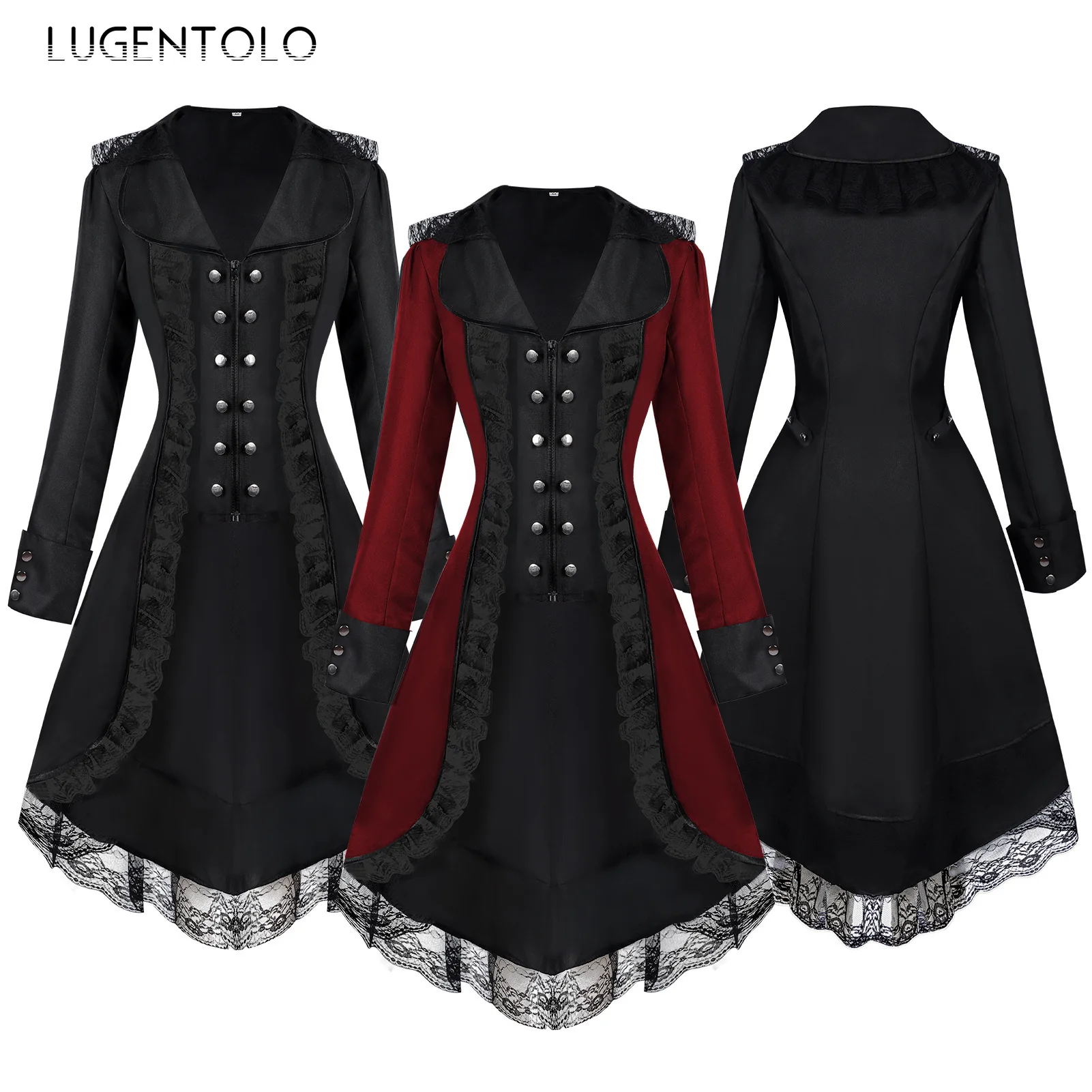 Женский смокинг в стиле стимпанк, готический викторианский новый фрак, вечерние, средневековый, ретро, сценический, женский, на молнии, на пуговицах, кружевные новые куртки
Женский смокинг в стиле стимпанк, готический викторианский новый фрак, вечерние, средневековый, ретро, сценический, женский, на молнии, на пуговицах, кружевные новые куртки