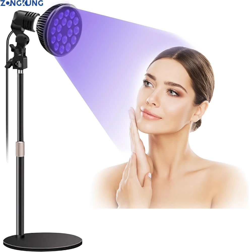 Ultraviolet Tanning Lamp 54W Solarium Lamp for Tanning Body Skincare 18 LEDs Skin Care for Bronzed Skin Light Lamp 460nm&480nm
Ultraviolet Tanning Lamp 54W Solarium Lamp for Tanning Body Skincare 18 LEDs Skin Care for Bronzed Skin Light Lamp 460nm&480nm