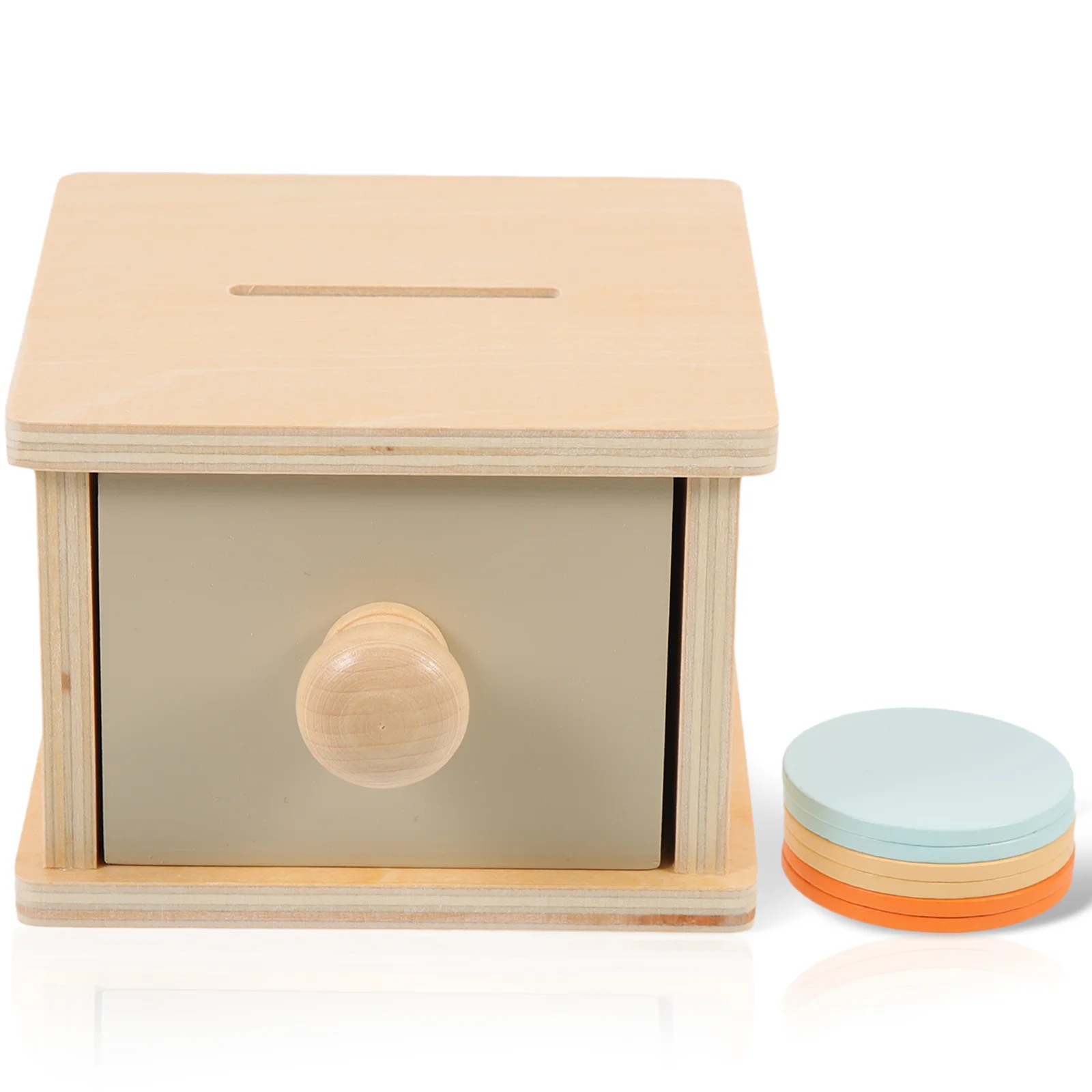 Coin Box Toy Kids Wooden Toddler Toys Motor Skills Training Educational Baby Grasping Children Fine
Coin Box Toy Kids Wooden Toddler Toys Motor Skills Training Educational Baby Grasping Children Fine