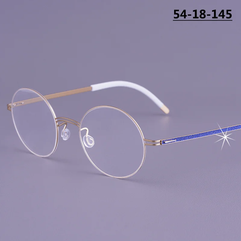 Nordic Brand Luxury Round Glasses Shinny Frame Men Women Screwless Ultralight Eyeglasses Design Eyewear Circle Spectacles V471
Nordic Brand Luxury Round Glasses Shinny Frame Men Women Screwless Ultralight Eyeglasses Design Eyewear Circle Spectacles V471