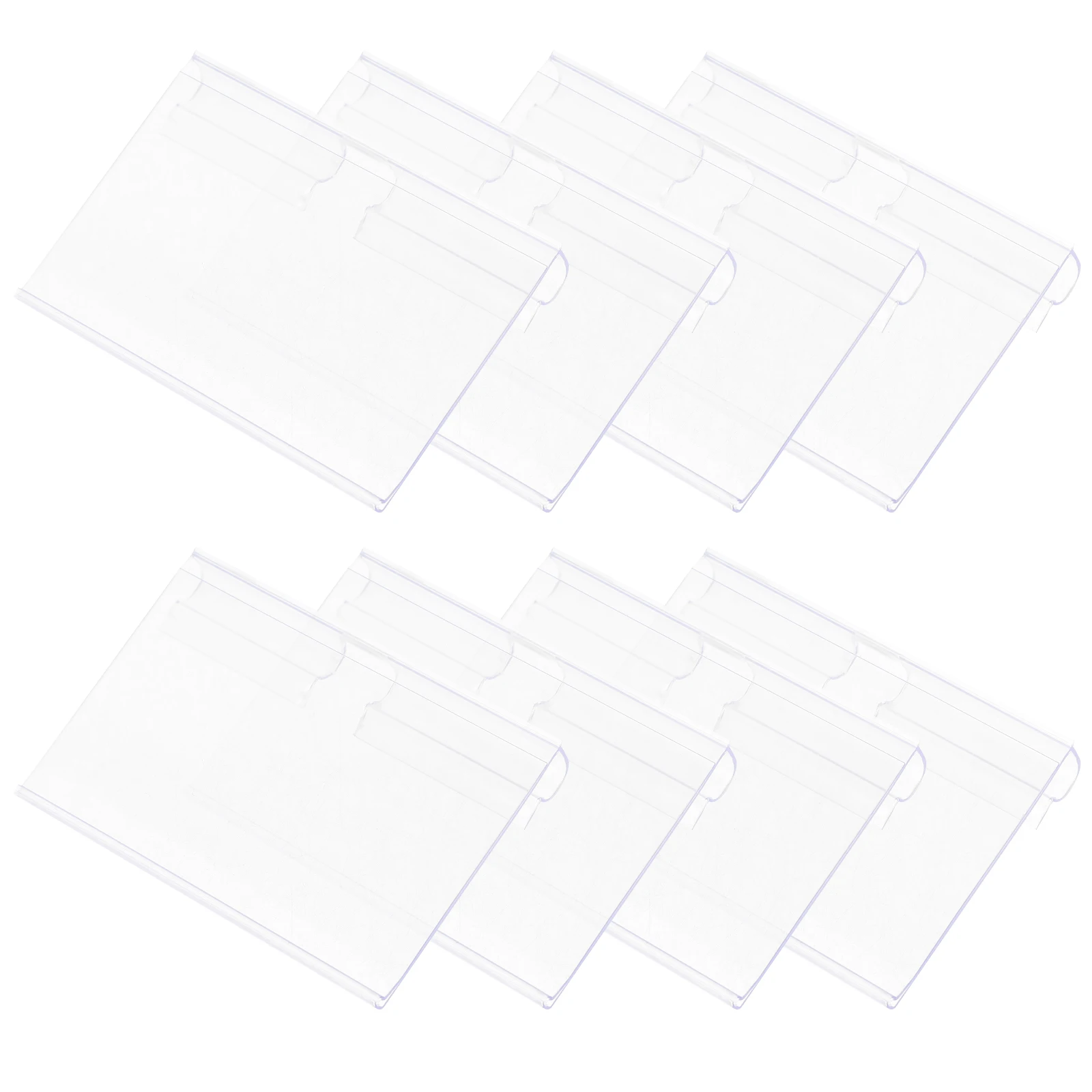 60pcs Price Tag Holders Transparent PVC 6x4.2cm Shelf Labels Stable Sign Wear Resistant Display St for Supermarket Mall Office
60pcs Price Tag Holders Transparent PVC 6x4.2cm Shelf Labels Stable Sign Wear Resistant Display St for Supermarket Mall Office