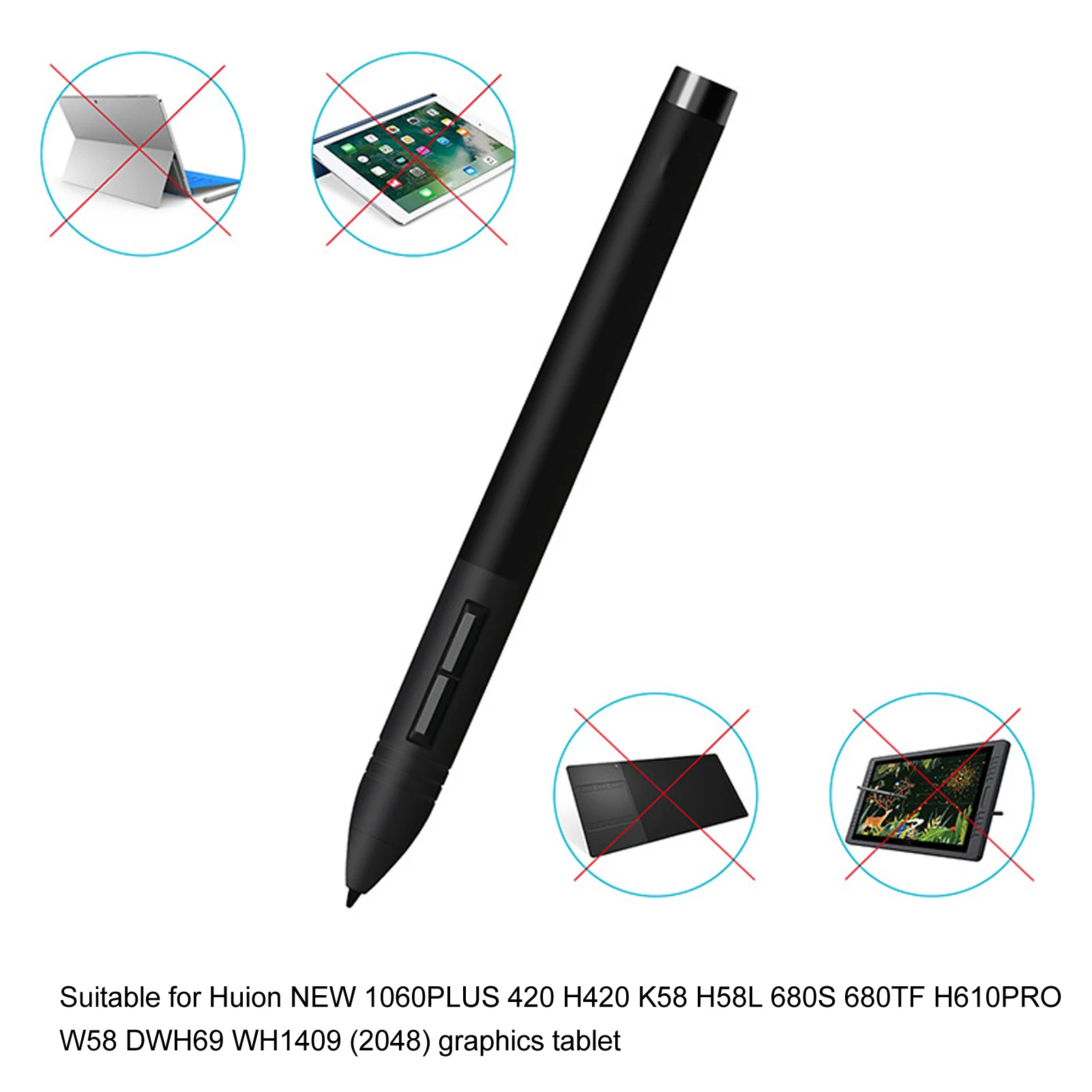 Tablet PEN80D Tablet for Huion NEW 1060PLUS 420 H420 K58 H58L 680S 680TF H610PRO W58 DWH69 WH1409 Graphics Tablet
Tablet PEN80D Tablet for Huion NEW 1060PLUS 420 H420 K58 H58L 680S 680TF H610PRO W58 DWH69 WH1409 Graphics Tablet