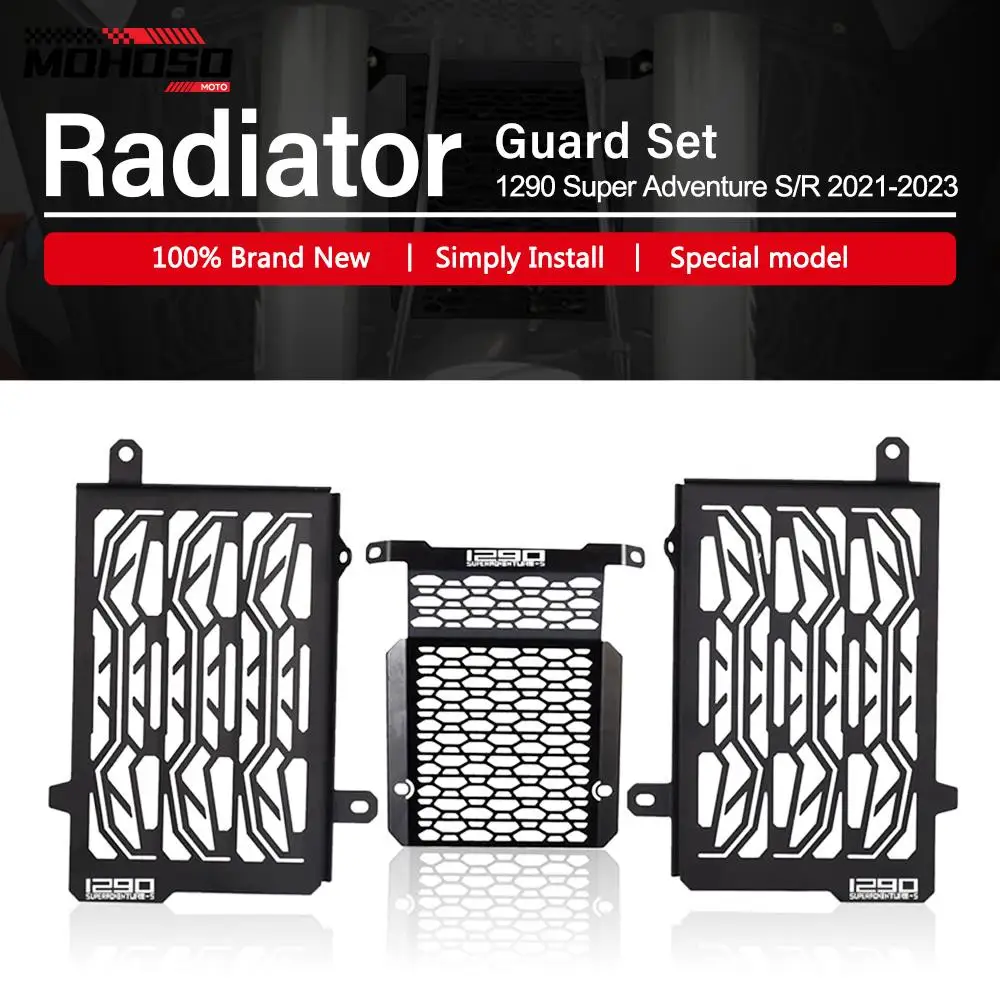 Moto Radiator Guard grill & Radiator Oil Cooler Guard Set Protection Cover FOR 1290 Super Adventure ADV S/R 2021 2022 2023
Moto Radiator Guard grill & Radiator Oil Cooler Guard Set Protection Cover FOR 1290 Super Adventure ADV S/R 2021 2022 2023
