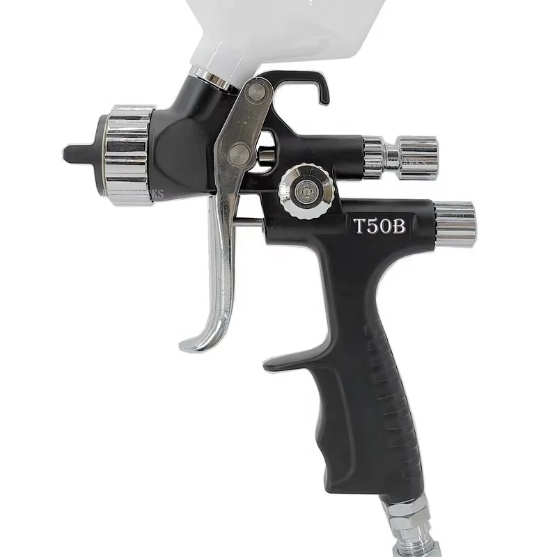 T50 Performance HQLVLP 1.3 1.3mm Spray Paint Gun MRP 1.4mm 1.4 T50B Automotive Refinishing air Pneumatic Car Paint Spray Gun
T50 Performance HQLVLP 1.3 1.3mm Spray Paint Gun MRP 1.4mm 1.4 T50B Automotive Refinishing air Pneumatic Car Paint Spray Gun