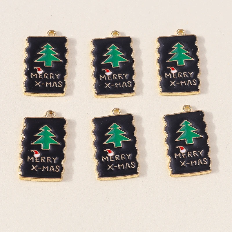 20pcs 14x24mm Cute Enamel Christmas Tree Charms Pendants for Jewelry Making Drop Earrings Necklaces Bracelets DIY Craft Supplies
20pcs 14x24mm Cute Enamel Christmas Tree Charms Pendants for Jewelry Making Drop Earrings Necklaces Bracelets DIY Craft Supplies