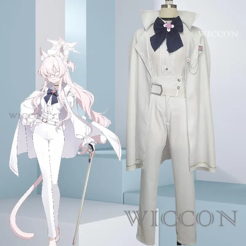 Game Blue & Archive Akira Cosplay Costume Cute Party Coat Shirt Pants Halloween Carnival Uniforms for Women Men
Game Blue & Archive Akira Cosplay Costume Cute Party Coat Shirt Pants Halloween Carnival Uniforms for Women Men