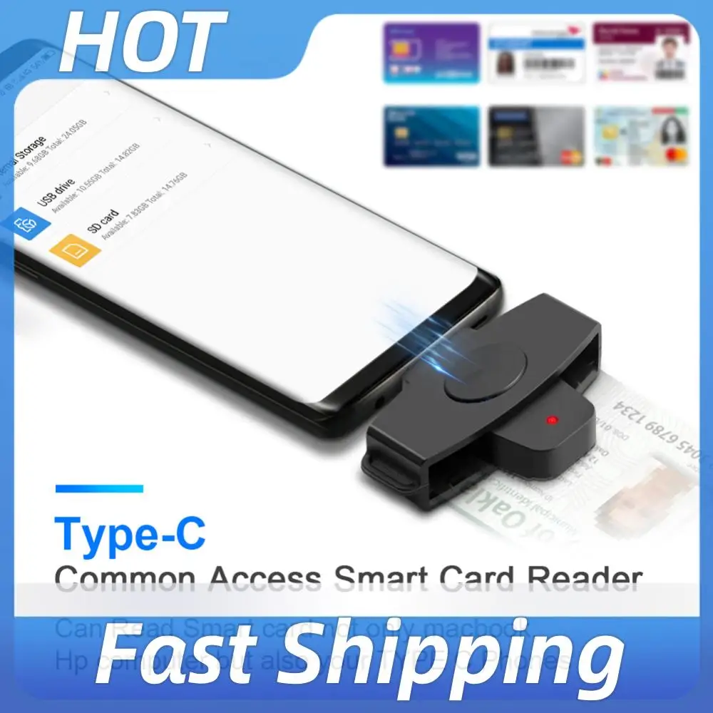 SIM IC Card Reader Portable EMV Card External Reader Bank Tax Declaration Accessories Support for Windows for OS
SIM IC Card Reader Portable EMV Card External Reader Bank Tax Declaration Accessories Support for Windows for OS